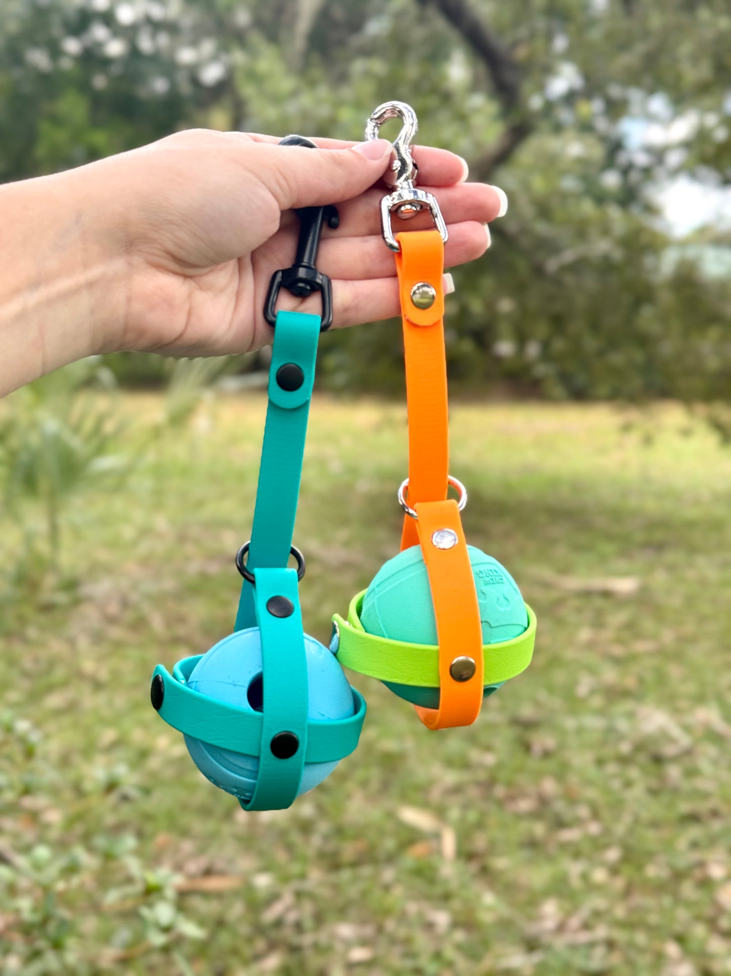 Biothane Dog Ball Holder