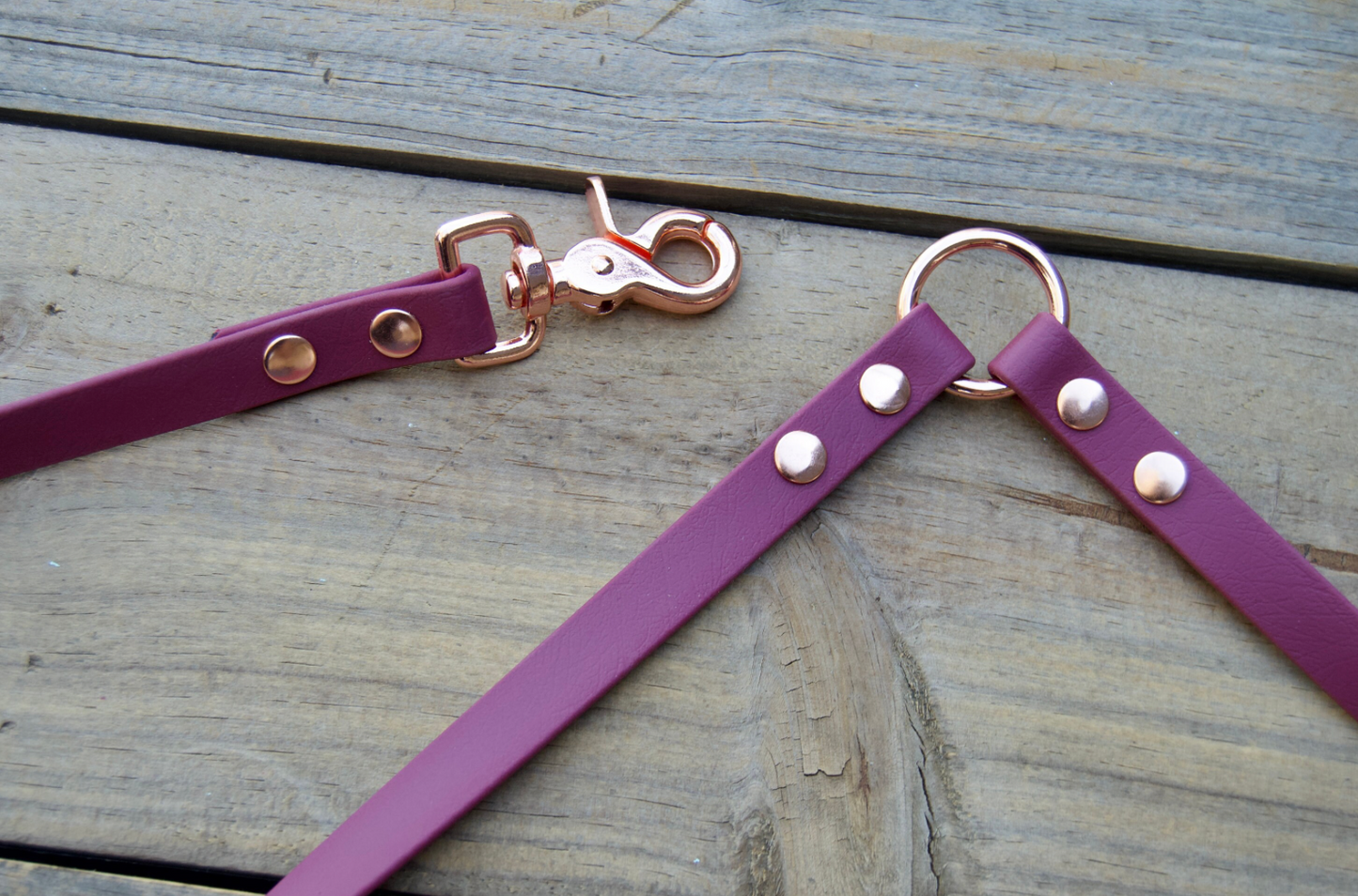 Biothane Two Dog Leash Coupler