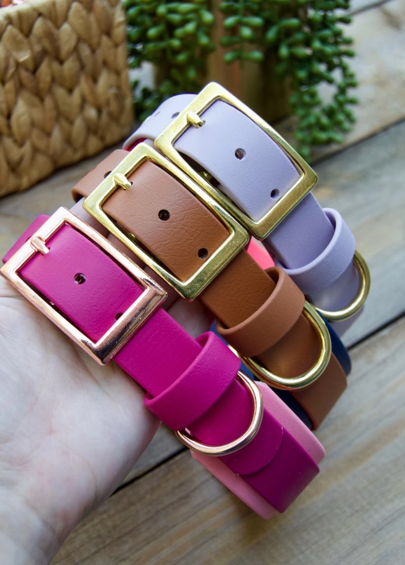 Double Layer Biothane Dog Collar