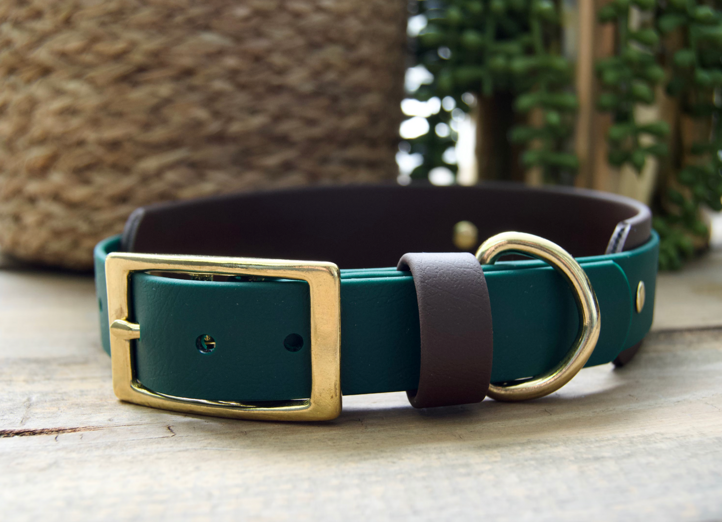 Double Layer Biothane Dog Collar