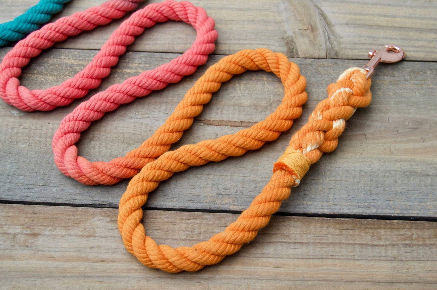 SUNBURST: Rope Dog Leash
