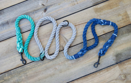 RIP TIDE: Handsfree Rope Dog Leash with Traffic Handle