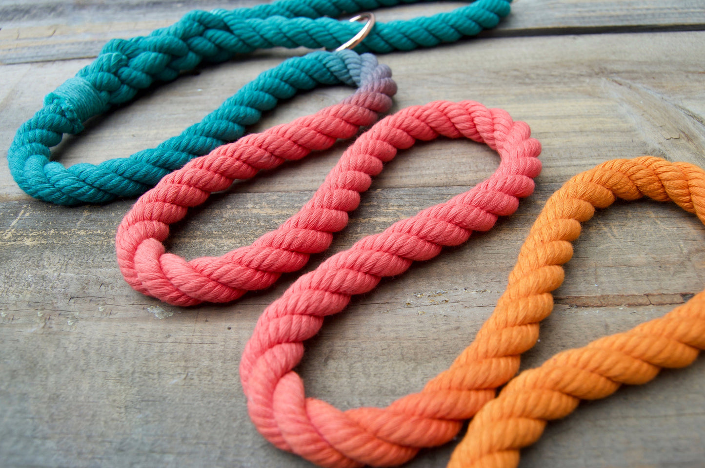 SUNBURST: Rope Dog Leash