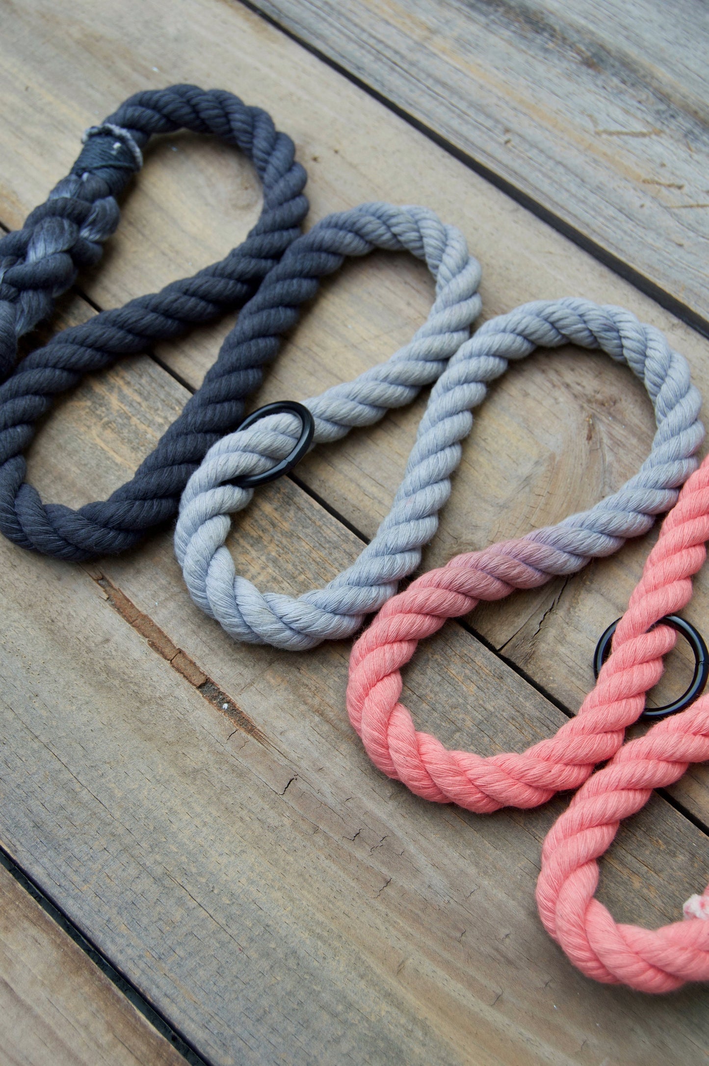 Custom Three Color Handsfree Rope Dog Leash