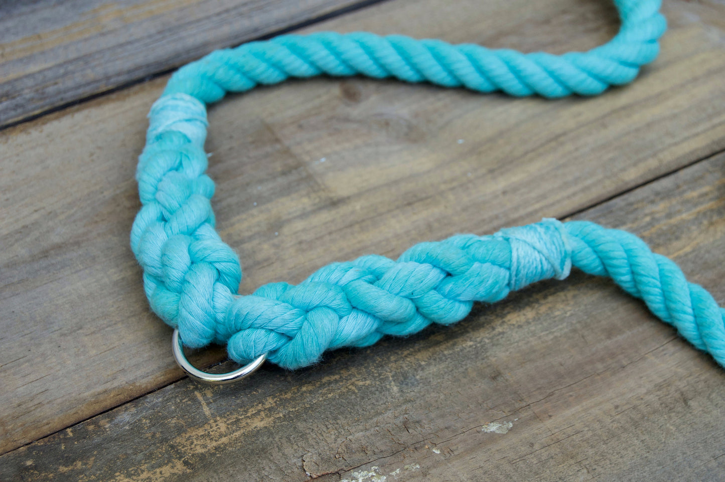 Custom Single Color Rope Dog Leash Coupler ONLY