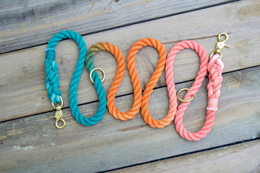 SUNBURST: Handsfree Rope Dog Leash