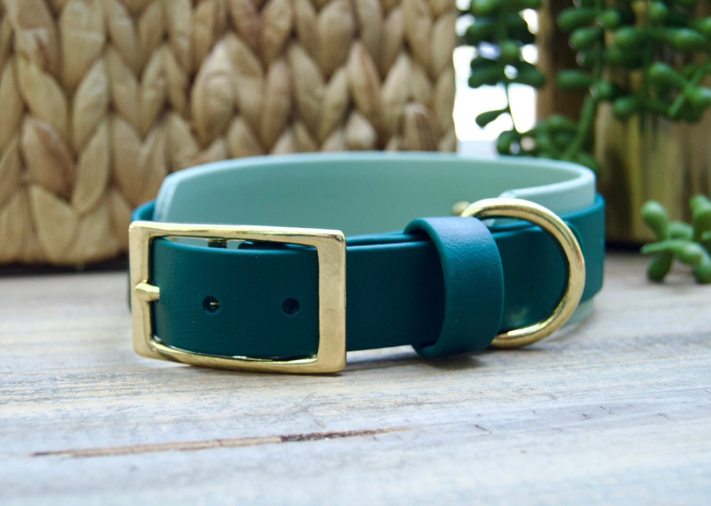 Double Layer Biothane Dog Collar