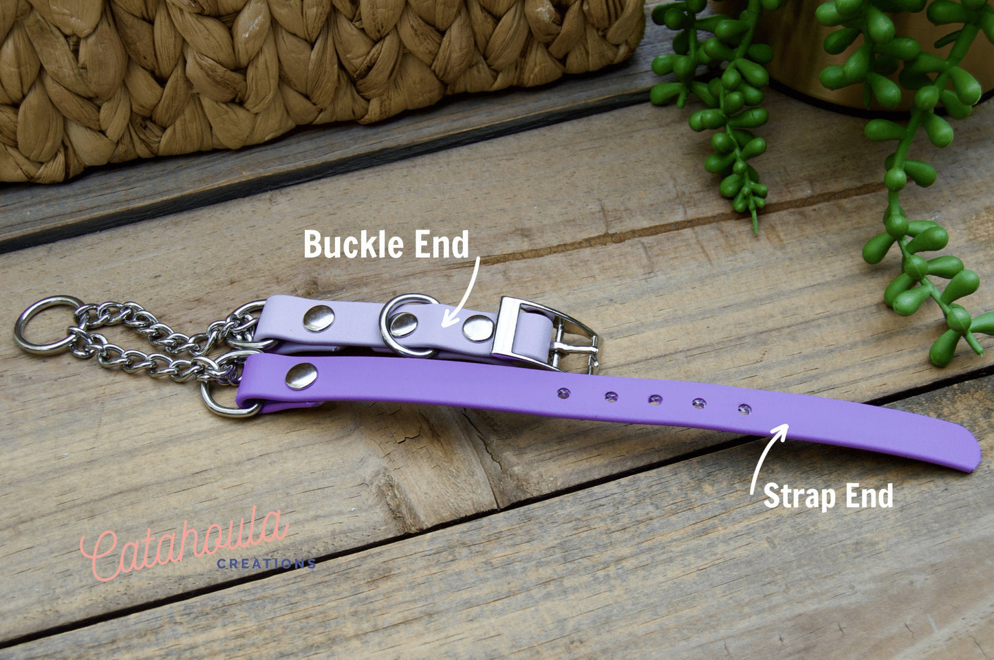 Mini Martingale Adjustable Biothane Dog Collar