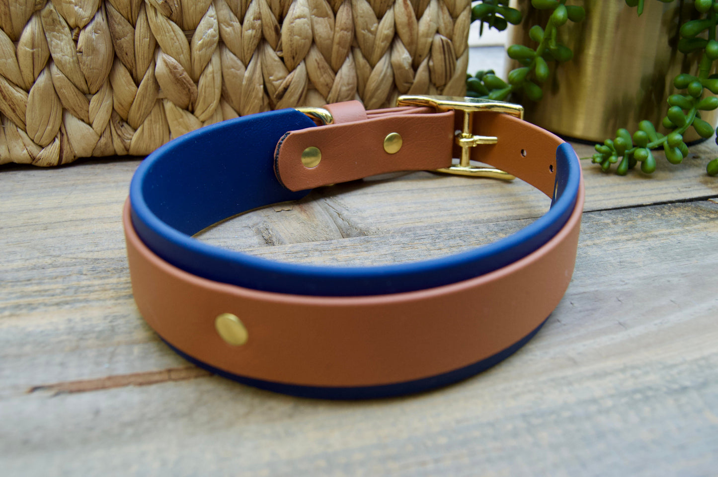 Double Layer Biothane Dog Collar