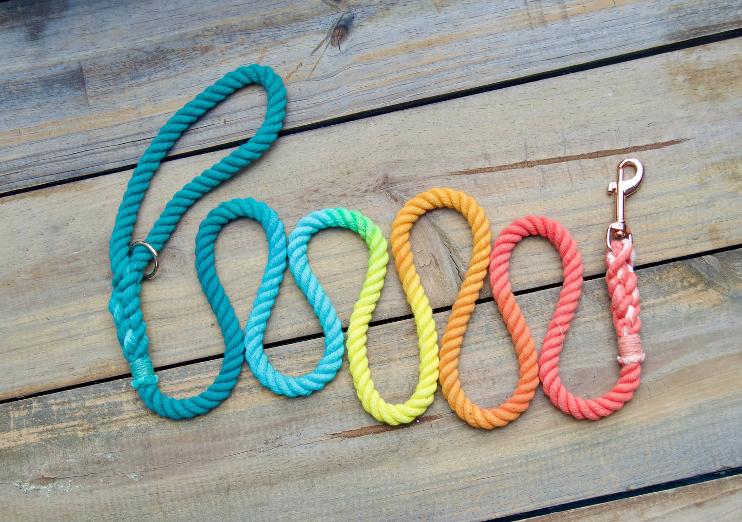 SUMMER BURST: Rope Dog Leash