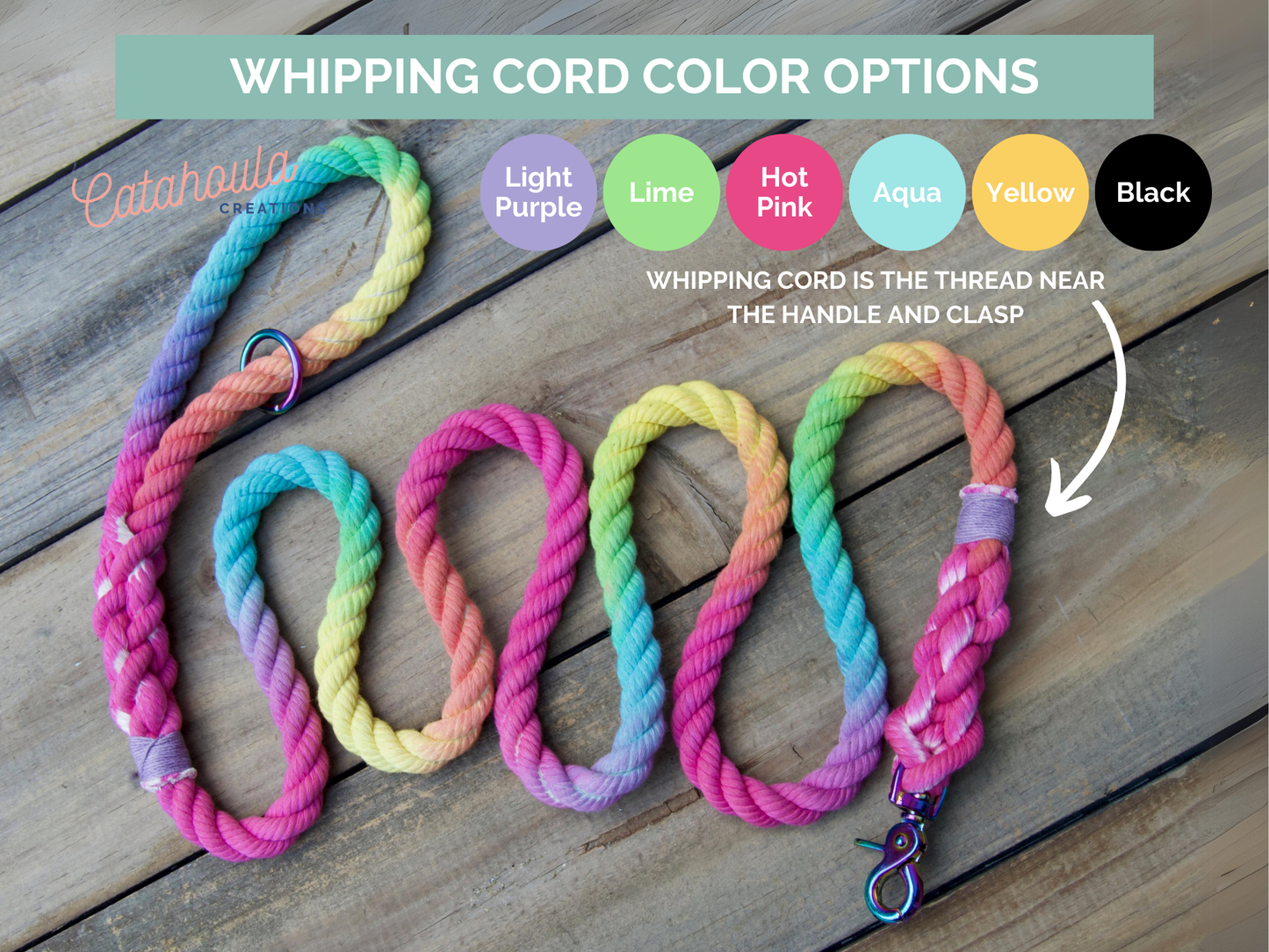 SNOWCONE Rope Dog Leash Coupler