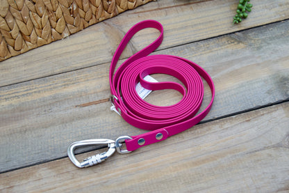 RTS 10 and 15 FOOT Classic Biothane Long Lines with Locking Carabiner