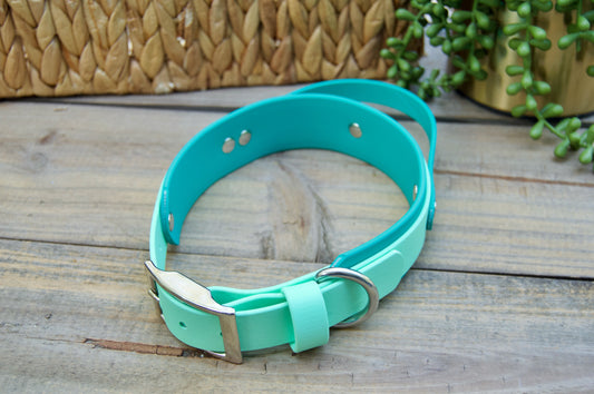 Sport Handle Double Layer Biothane Dog Collar