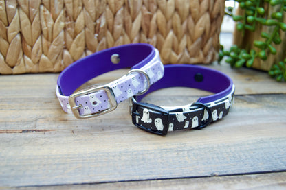 RTS Mini 11-13 INCH Ghost Double Layer Biothane Dog Collar