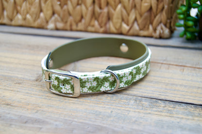 Tropical: Mini Printed Double Layer Biothane Dog Collar