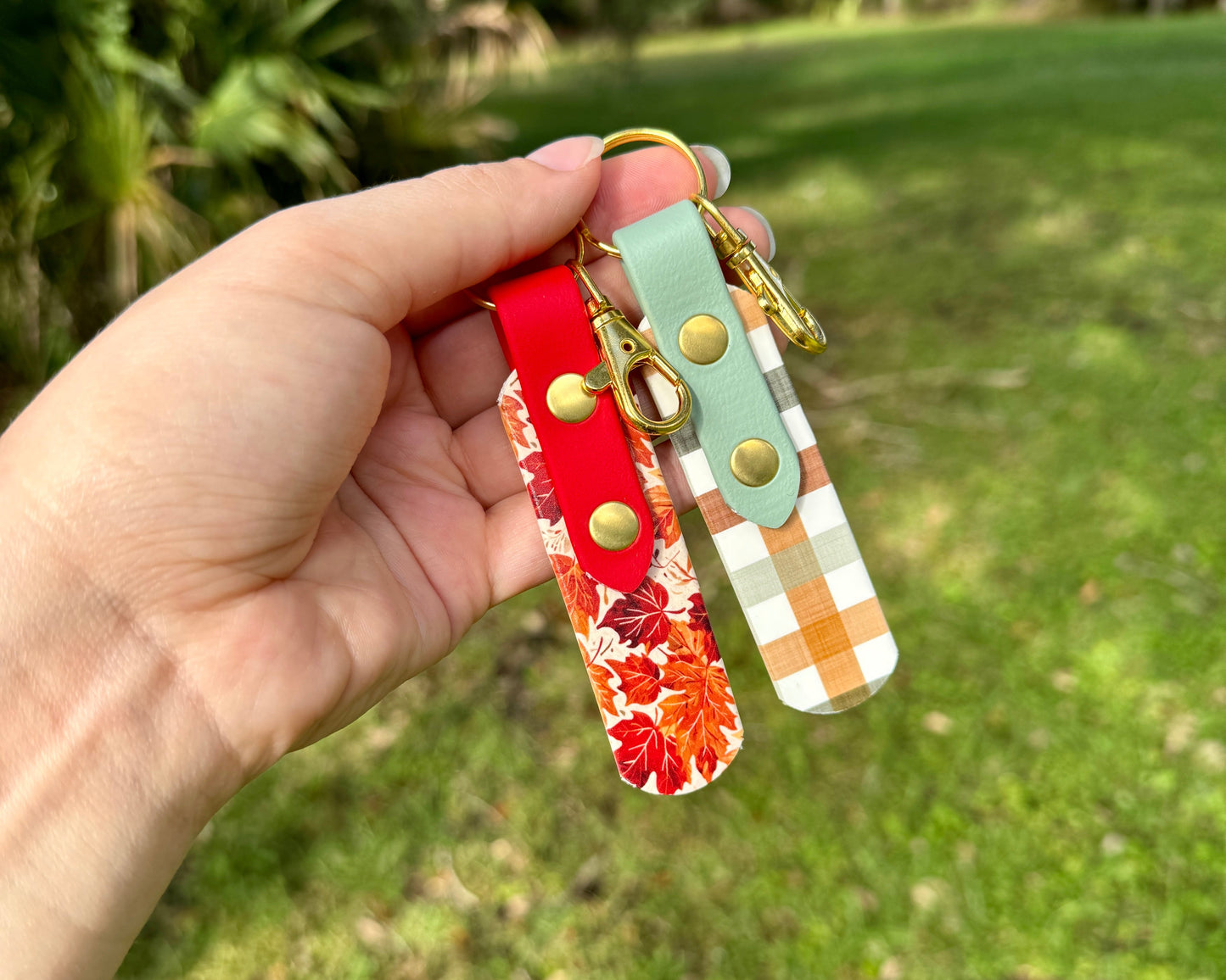 SCRAP SALE: Biothane Keychains