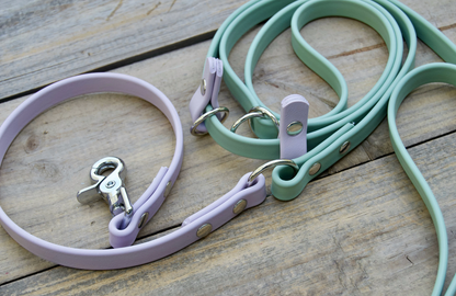 Handsfree Biothane Dog Leash with Traffic Handle