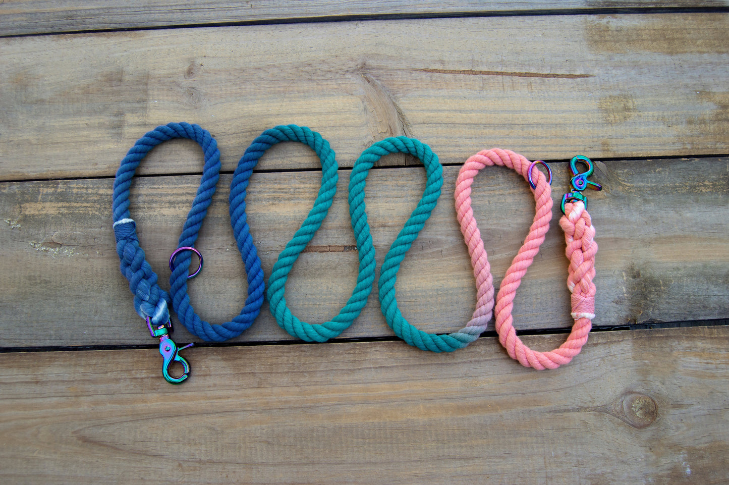 RTS: 3/8IN 6FT Summer Nights Handsfree Rope Dog Leash