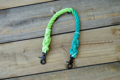 Custom Two Color Service Dog Rope Pull Strap