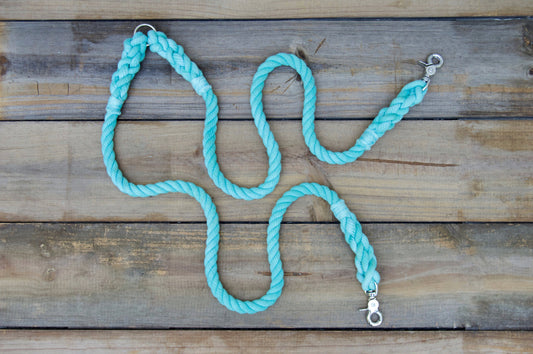 Custom Single Color Rope Dog Leash Coupler ONLY