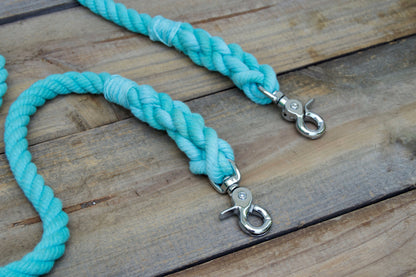 Custom Single Color Rope Dog Leash Coupler ONLY