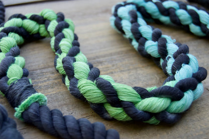 Two Color: Mid-Splice Rope Dog Leash
