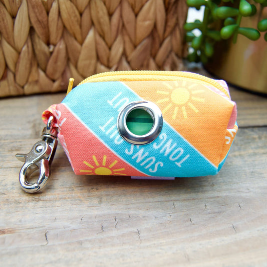 SUNS OUT: Funny Dog Bag Poop Bag Holder