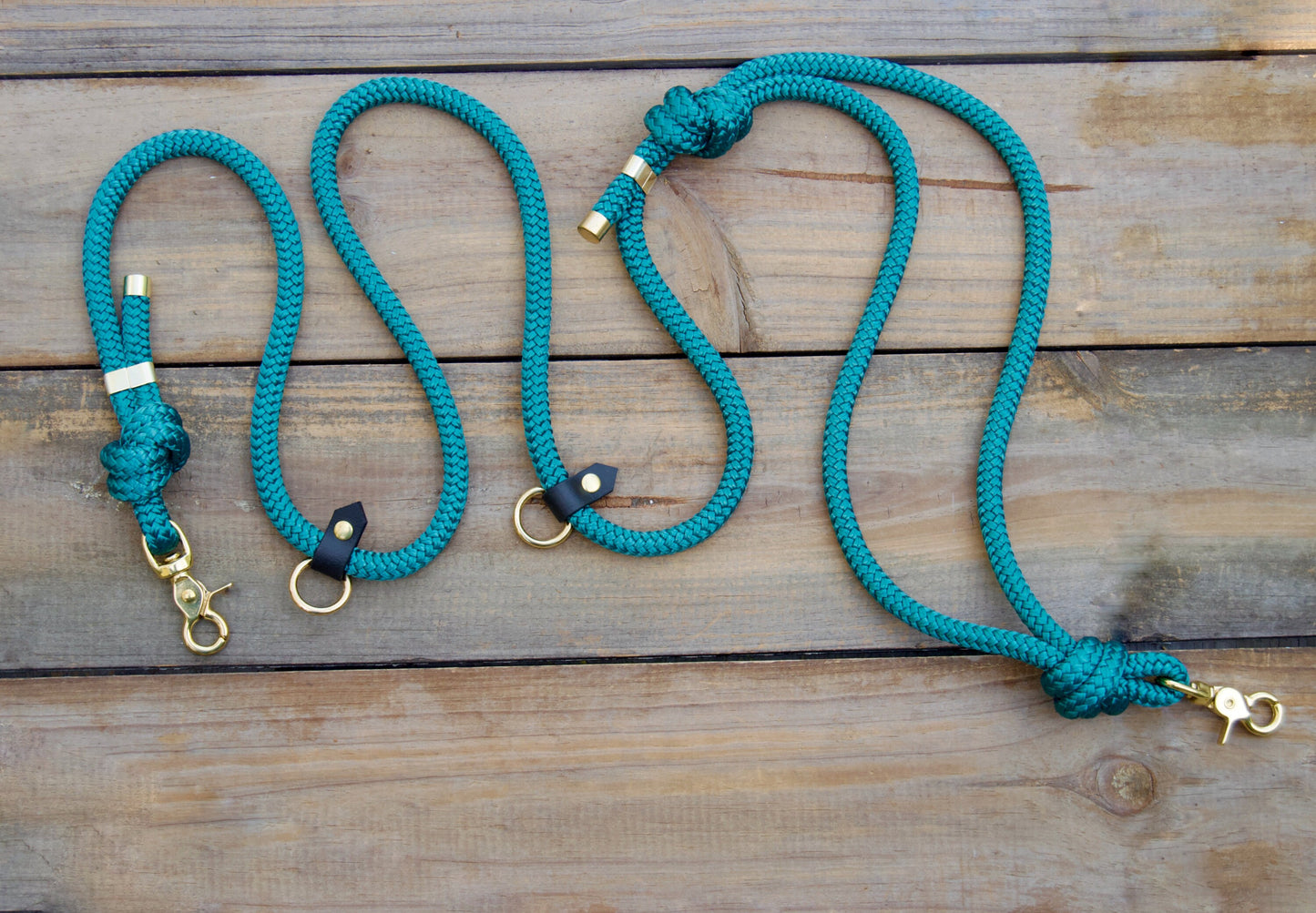 VENTURE Handsfree Nylon Rope Dog Leash with Traffic Handle