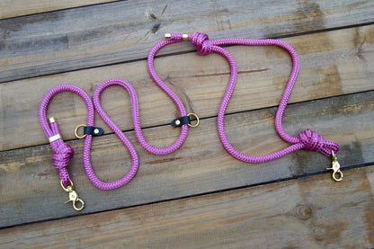 VENTURE Handsfree Nylon Rope Dog Leash with Traffic Handle