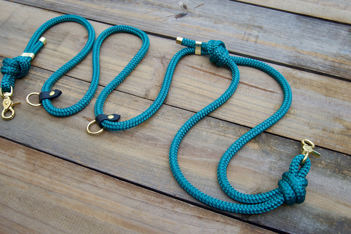 VENTURE Handsfree Nylon Rope Dog Leash with Traffic Handle