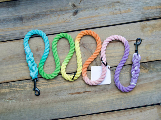 RTS: 1/2IN 6FT Unicorn Handsfree Rope Dog Leash